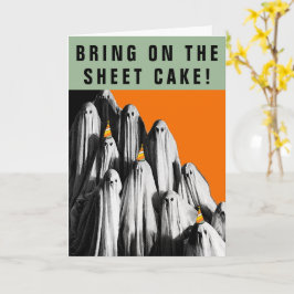 Funny Halloween Birthday Card Kaart