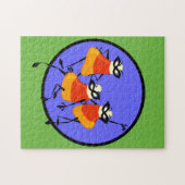 FUNNY HALLOWEEN CANDY CORN FEMMES PUZZLE (Horizontal)
