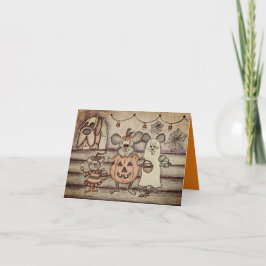 Funny Halloween Card Kaart