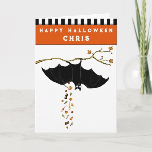 Funny Halloween Card Kaart (Voorkant)