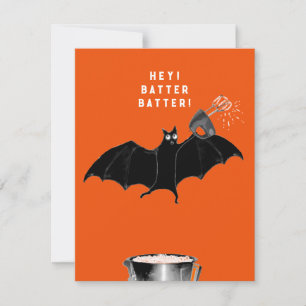 Funny Halloween Cards Notitiekaartje
