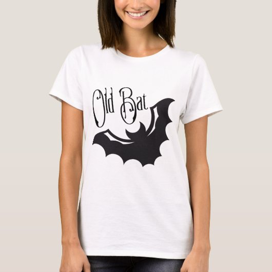 Funny Halloween Costume Old Bat T-shirt (Voorkant)