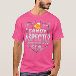 Funny Halloween Costume, Snoep Inspecteur 2539 T-shirt