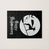 Funny Halloween Costume Witch WHIPPET Hondenliefhe Legpuzzel (Horizontaal)