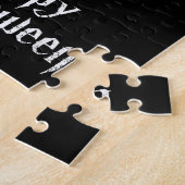 Funny Halloween Costume Witch WHIPPET Hondenliefhe Legpuzzel (Zijkant)