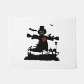 Funny halloween design met scarecrow deurmat (Voorkant)