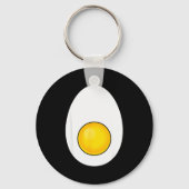 Funny Halloween Deviled Egg Costume Men Women Fun Sleutelhanger (Voorkant)