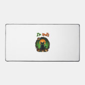 Funny Halloween Éffrayant Chat noir Citrouille Cha (Recto)