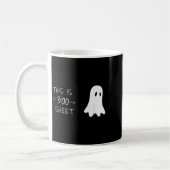Funny Halloween Ghost This Is Boo Sheet Koffiemok (Links)