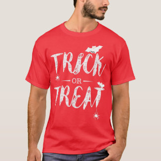 Funny Halloween Gifts Trick or treat 2583 T-shirt
