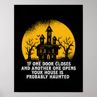 Funny Halloween Haunted House Inspirerend Quote