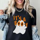 Funny Halloween Het is een Boy Ghost Baby shower W T-shirt