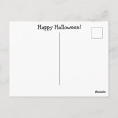 Funny Halloween Humor Briefkaart (Achterkant)