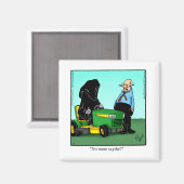 Funny Halloween Humor Magnet Magneet (Voorkant / Achterkant)