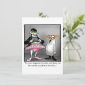 Funny Halloween Humour Carte de voeux (Debout devant)