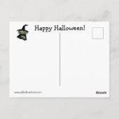 Funny Halloween Humour carte postale (Dos)