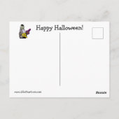 Funny Halloween Humour carte postale (Dos)