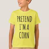 Funny Halloween - Ik ben een Corn. T-shirt (Voorkant)