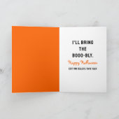 Funny Halloween Kaart (Binnen)