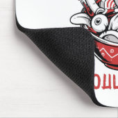 Funny Halloween Menu Ghoul Ramen Muismat (Hoek)