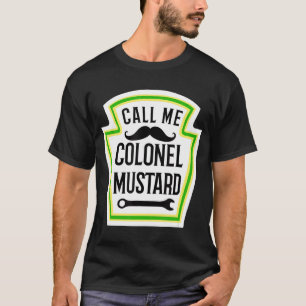 Funny Halloween Mustard Costume Kolonel Mustard T- T-shirt