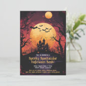 FUNNY Halloween Party Invitation (Debout devant)