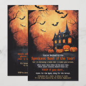 FUNNY Halloween Party Invitation (Devant / Derrière)