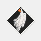 Funny Halloween Party Servet (Hoek)