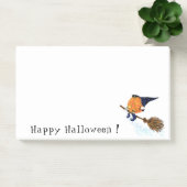 Funny Halloween Post-it® Citrouille sorcier (Bureau)