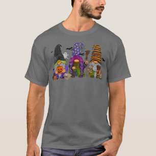 Funny Halloween Pumpkin Eating Ghost, Gamer Mannen T-shirt