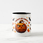 Funny Halloween Pumpkin Mug (Centre)
