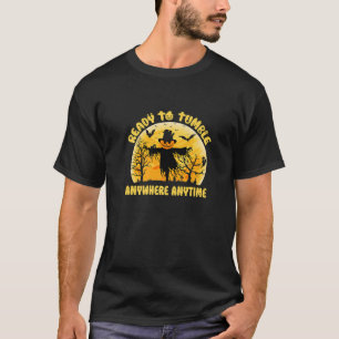 Funny Halloween Scarecrow - klaar om Pumpki te tro T-shirt