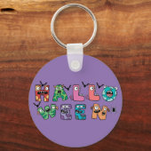 Funny Halloween Sleutelhanger (Voorkant)