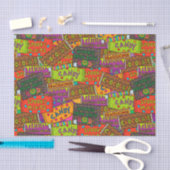 Funny Halloween Snoep Tissuepapier (Craft)