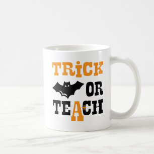 Funny Halloween Teacher Gift Spooky Bat School Koffiemok