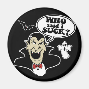 Funny Halloween Vampire Magneet