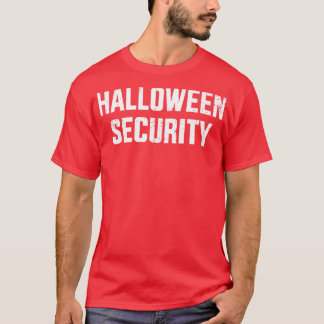 Funny halloween veiligheidskostuum t-shirt