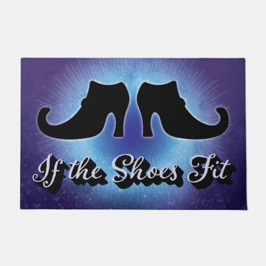 Funny Halloween Witch Deurmat (Voorkant)