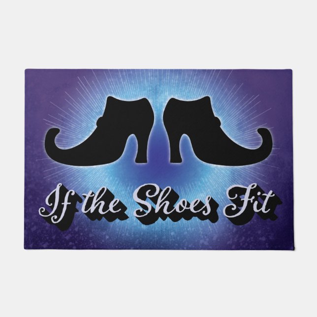 Funny Halloween Witch Deurmat (Voorkant)