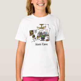 Funny Ham Cave Ham Radio T-Shirt