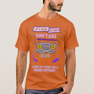 Funny Ham Radio ExploitRadio Amateur Morse Hobby T-shirt