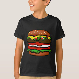Funny Hamburger Kinder Tee Shirt
