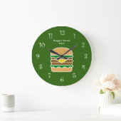 Funny Hamburger Kitchen Design Grote Klok (Huis)