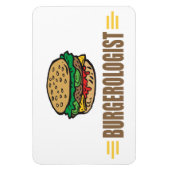 Funny Hamburger Magneet (Verticaal)