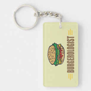 Funny Hamburgers Sleutelhanger