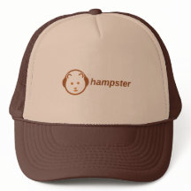 Funny Hamster Headphones Trucker Hat