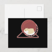 Funny Hamster ontwerp knaagdier dwerghamster cadea Briefkaart (Voorkant / Achterkant)