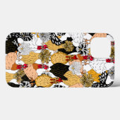 Funny Hand Drawn Cartoon Chickens Case-Mate iPhone Case (Achterkant (horizontaal))