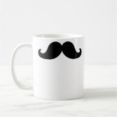 Funny Handlebar Black Mustache Mokken (Links)