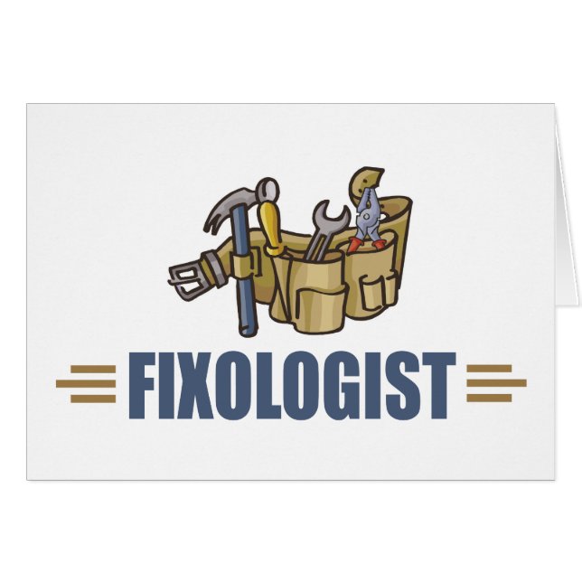 Funny Handyman (Voorkant Horizontaal)